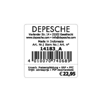 Depesche - Snukis Plüsch - Drache rosa
