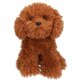 Depesche - TOPModel Plüsch - Hund Teddy braun, 30 cm