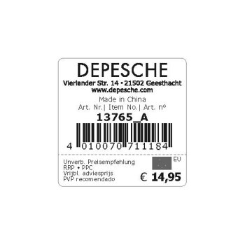 Depesche - TOPModel Plüsch - Hund Arlo, 16 cm