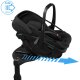 Maxi-Cosi - Coral Slide Pro Babyschale Onyx black