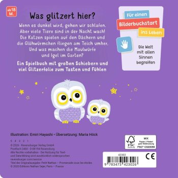 Ravensburger - Mein erstes Glitzerbuch: In der Nacht