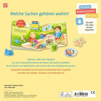 Ravensburger - Mein liebstes Puzzle-Spielbuch: Zuhause