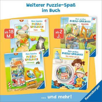 Ravensburger - Mein liebstes Puzzle-Spielbuch: Zuhause