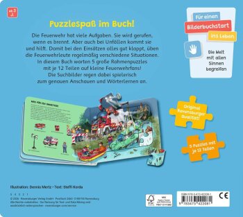 Ravensburger - Puzzle-Buch: Feuerwehr