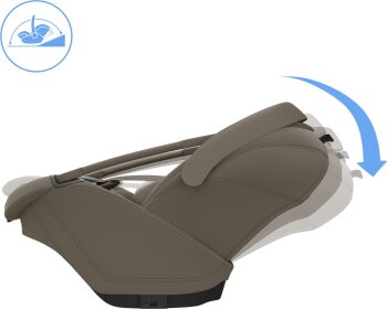 Maxi-Cosi - Coral Slide Pro Babyschale Oak truffle