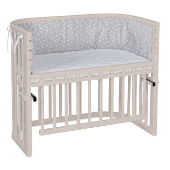babybay - Beistellbett Maxi Comfort Plus BEIGE-LACKIERT