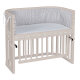 babybay - Beistellbett Maxi Comfort Plus BEIGE-LACKIERT