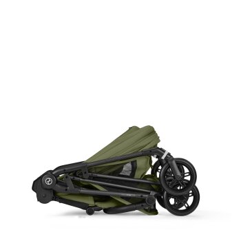 Cybex - Gold Melio Carbon 3.0 Kombikinderwagen 2 in 1 Moss green