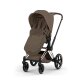 Cybex - Platinum Winter-Fußsack (TOG 5) für PRIAM, MIOS, COYA Coconut brown
