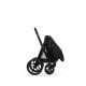 Cybex - Platinum PRIAM 5 Comfort 2 in 1 Kombikinderwagen Matt black Sepia black