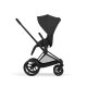 Cybex - Platinum PRIAM 5 Comfort 2 in 1 Kombikinderwagen Matt black Sepia black