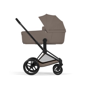 Cybex - Platinum PRIAM 5 Comfort 2 in 1 Kombikinderwagen Matt black Coconut brown