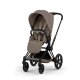 Cybex - Platinum PRIAM 5 Comfort 2 in 1 Kombikinderwagen Matt black Coconut brown