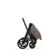 Cybex - Platinum PRIAM 5 Comfort 2 in 1 Kombikinderwagen Matt black Coconut brown