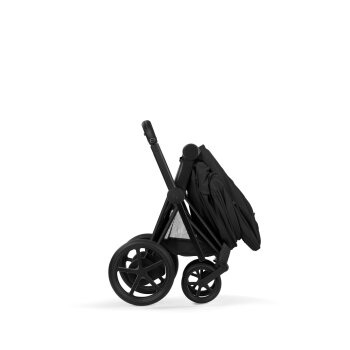 Cybex - Platinum e-PRIAM 5 Comfort 2 in 1 Kombikinderwagen Matt black Sepia black