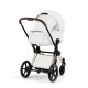 Cybex - Platinum e-PRIAM 5 Style 2 in 1 Kombikinderwagen Off white