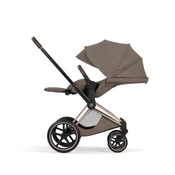 Cybex - Platinum e-PRIAM 5 Style 2 in 1 Kombikinderwagen Coconut brown