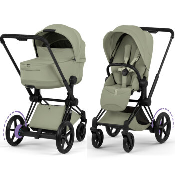 Cybex - Platinum e-PRIAM 5 Style 2 in 1 Kombikinderwagen...
