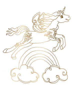 Coppenrath - Einhorn-Paradies - Metallic-Malen mit Bicolor-Buntstiften (5)