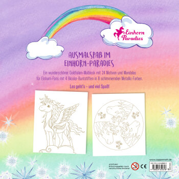 Coppenrath - Einhorn-Paradies - Metallic-Malen mit Bicolor-Buntstiften (5)