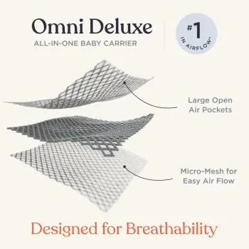 Ergobaby - Omni Deluxe-Babytrage Cloud white