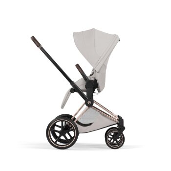 Cybex - Platinum PRIAM 5 Style Kinderwagen Set 4 in 1 inkl. Cybex Cloud T, Base T (City grey)