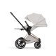 Cybex - Platinum PRIAM 5 Style Kinderwagen Set 4 in 1 inkl. Cybex Cloud T, Base T (City grey)