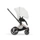 Cybex - Platinum PRIAM 5 Style Kinderwagen Set 4 in 1 inkl. Cybex Cloud T, Base T (Off white)