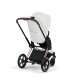 Cybex - Platinum PRIAM 5 Style Kinderwagen Set 4 in 1 inkl. Cybex Cloud T, Base T (Off white)