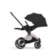 Cybex - Platinum PRIAM 5 Style Kinderwagen Set 4 in 1 inkl. Cybex Cloud T, Base T (Sepia black)