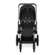 Cybex - Platinum e-PRIAM 5 Comfort Kinderwagen Set 4 in 1 inkl. Cybex Cloud T, Base T (Rosegold Sepia black)