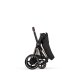 Cybex - Platinum e-PRIAM 5 Comfort Kinderwagen Set 4 in 1 inkl. Cybex Cloud T, Base T (Rosegold Sepia black)