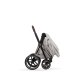 Cybex - Platinum e-PRIAM 5 Style Kinderwagen Set 4 in 1 inkl. Cybex Cloud T, Base T (City grey)
