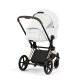 Cybex - Platinum e-PRIAM 5 Style Kinderwagen Set 4 in 1 inkl. Cybex Cloud T, Base T (Off white)