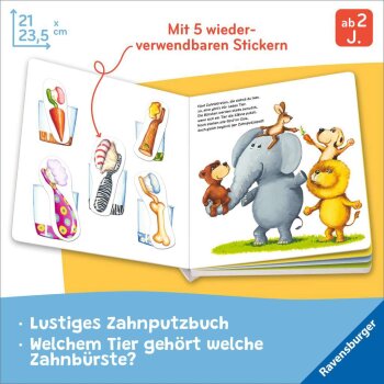 Ravensburger - Zähne putzen! Schrubbdiwupp