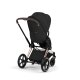 Cybex - Platinum PRIAM 5 Style Kinderwagen Set 3 in 1 inkl. Cybex Cloud T (Sepia black)