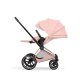 Cybex - Platinum PRIAM 5 Style Kinderwagen Set 3 in 1 inkl. Cybex Cloud T (Peach pink)