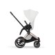 Cybex - Platinum PRIAM 5 Style Kinderwagen Set 3 in 1 inkl. Cybex Cloud T (Off white)