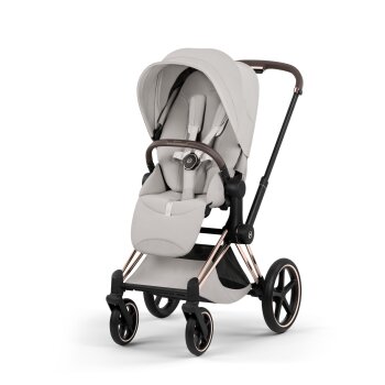 Cybex - Platinum PRIAM 5 Style Kinderwagen Set 3 in 1 inkl. Cybex Cloud T (City grey)