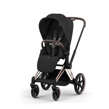 Cybex - Platinum PRIAM 5 Comfort Kinderwagen Set 3 in 1 inkl. Cybex Cloud T (Rosegold Sepia black)