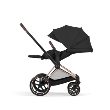 Cybex - Platinum PRIAM 5 Comfort Kinderwagen Set 3 in 1 inkl. Cybex Cloud T (Rosegold Sepia black)