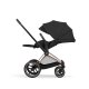 Cybex - Platinum PRIAM 5 Comfort Kinderwagen Set 3 in 1 inkl. Cybex Cloud T (Rosegold Sepia black)