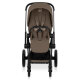 Cybex - Platinum PRIAM 5 Comfort Kinderwagen Set 3 in 1 inkl. Cybex Cloud T (Matt black Coconut brown)