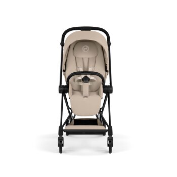 Cybex - Platinum MIOS 4 Comfort Kombikinderwagen 2 in 1 Mattblack Cozy beige