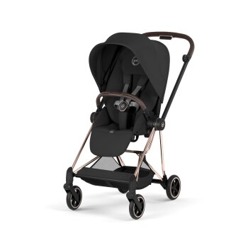 Cybex - Platinum MIOS 4 Comfort Kombikinderwagen 2 in 1 Rosegold Sepia black