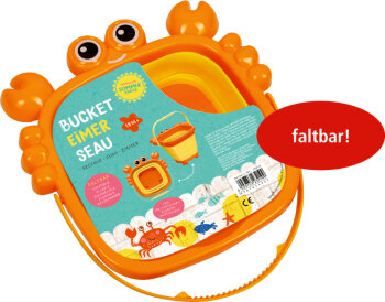 Die Spiegelburg - Sommerkinder - Eimer Krabbe (faltbar) (6)