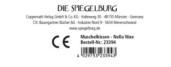 Die Spiegelburg - Nella Nixe - Muschelkissen (2)