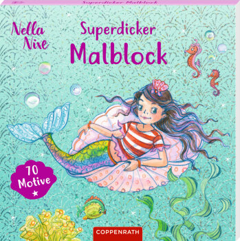 Coppenrath - Nella Nixe - Superdicker Malblock - 70...