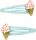 Die Spiegelburg - Beautiful Stars - Haarclips Eis/Kirsche/Muffin, sort. (18)