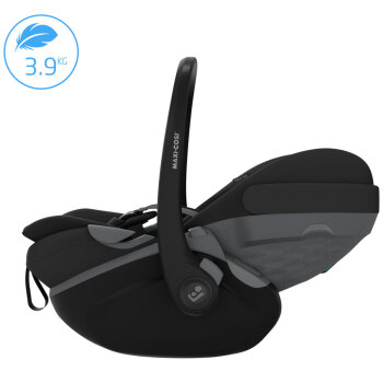 Maxi-Cosi - Pebble Slide Pro Babyschale Onyx black